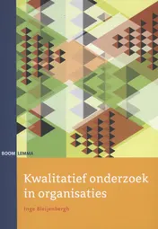 Omslag van Kwalitatief onderzoek in organisaties