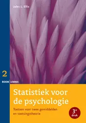 Omslag van Deel 2 toetsen voor twee gemiddelden en toetsingstheorie