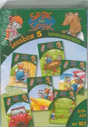 Omslag van Leesbox 5: Spik en Spek Samenleesboeken
