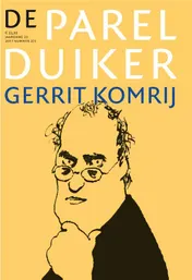 Omslag van Gerrit Komrij