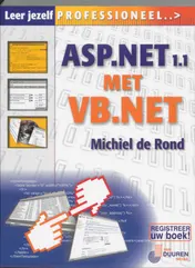 Omslag van ASP.Net 1.1 met VB.NET