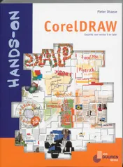 Omslag van Hands-on CorelDRAW voor de versies 9, 10 en 11