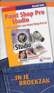 Omslag van Paint Shop Pro Studio in je broekzak