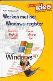 Omslag van Werken met het Windows-register