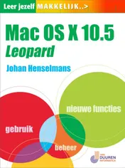 Omslag van Leer Jezelf Makkelijk Mac OSX 10.5 Leopard