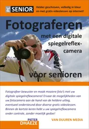 Omslag van Fotograferen met een digitale spiegelreflexcamera voor senioren