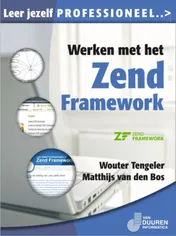 Omslag van Werken met het Zend framework