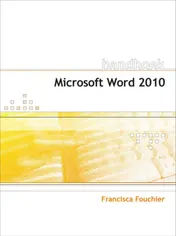 Omslag van Microsoft Word 2010