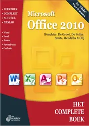 Omslag van Het complete boek microsoft office 2010