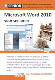 Omslag van Microsoft word 2010