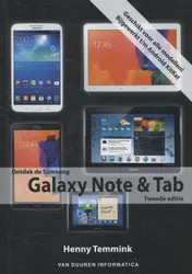 Omslag van Ontdek de Galaxy Note en Tab