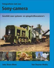 Omslag van Fotograferen met een Sony-camera