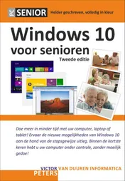 Omslag van Windows 10 voor senioren