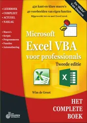 Omslag van Excel VBA voor professionals