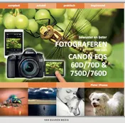 Omslag van Fotograferen met de Canon EOS 60D, 70D, 750D en 760D – met e-update voor de Canon EOS 80D