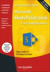Omslag van SharePoint 2016