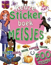 Omslag van Reuze stickerboek meisjes