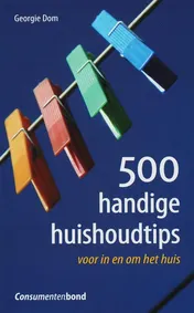Omslag van 500 Handige huishoudtips
