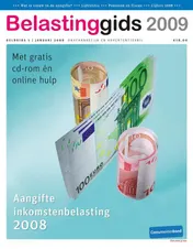 Omslag van Belastinggids 2009