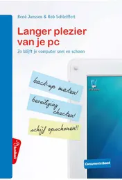 Omslag van Langer plezier van je pc