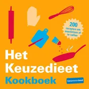 Omslag van Het keuzedieet kookboek