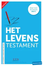 Omslag van Het levenstestament