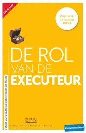 Omslag van De rol van de execteur