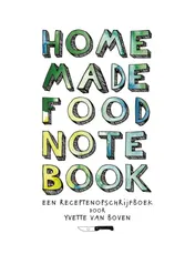 Omslag van Home made food note book