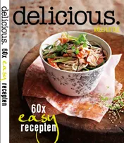 Omslag van delicious. 60 x easyrecepten