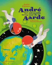 Omslag van André het astronautje terug naar de aarde