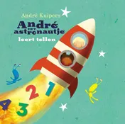 Omslag van Andre het astronautje leert tellen