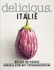 Omslag van delicious. Italië