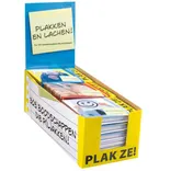 Omslag van Plak ze! 101 P(l)akkende boodschappen display (3 x 6 ex.)