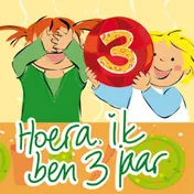 Omslag van Hoera, ik ben 3 jaar!