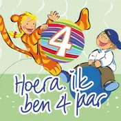 Omslag van Hoera, ik ben 4 jaar!