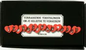Omslag van Paperheart Tekstslinger "Ik hou van jou" display