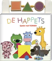 Omslag van De Happets spelen met vormen