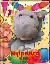 Omslag van Nijlpaard is jarig (handpopboek)