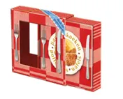 Omslag van Pannenkoeken,poffertjes & wafels (Boek- cadeaubox)