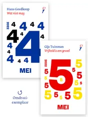 Omslag van 1 x Dubbeluitgave 4 en 5 mei 2022 Hans Goedkoop en Gijs Tuinman