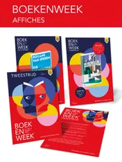Omslag van Boekenweek Boekhandel Affiches pakket 2021