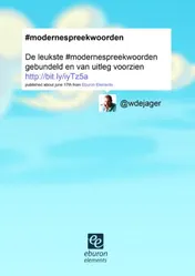 Omslag van #modernespreekwoorden