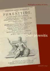 Omslag van Over Phrenitis