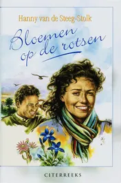 Omslag van Bloemen op de rotsen