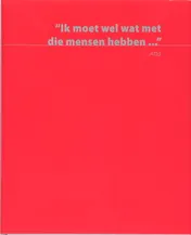 Omslag van Ik moet wel wat met die mensen hebben