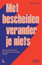 Omslag van Met bescheiden verander je niets