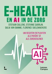 Omslag van E-health en AI in de zorg