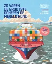 Omslag van Zo varen de grootste schepen de wereld rond