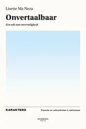 Omslag van Onvertaalbaar