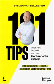 Omslag van 101 tips voor het bouwen aan een klantgerichte cultuur